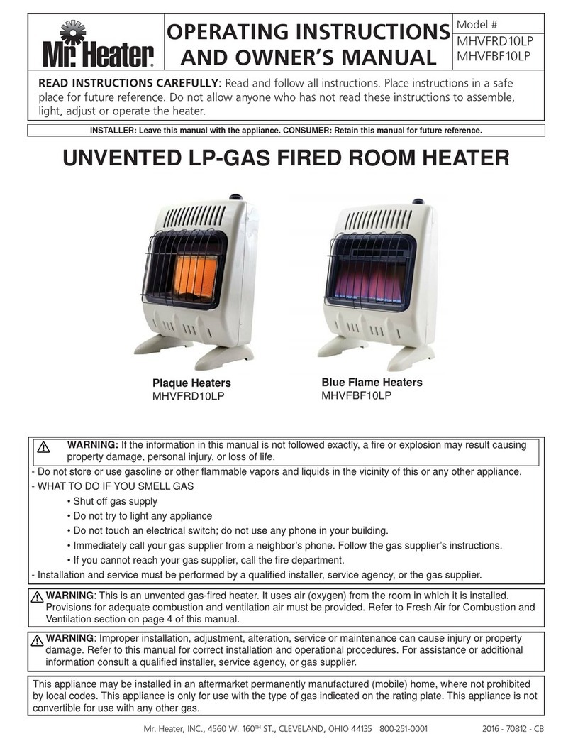MrHeater MHVFRD10LP Assembly instructions