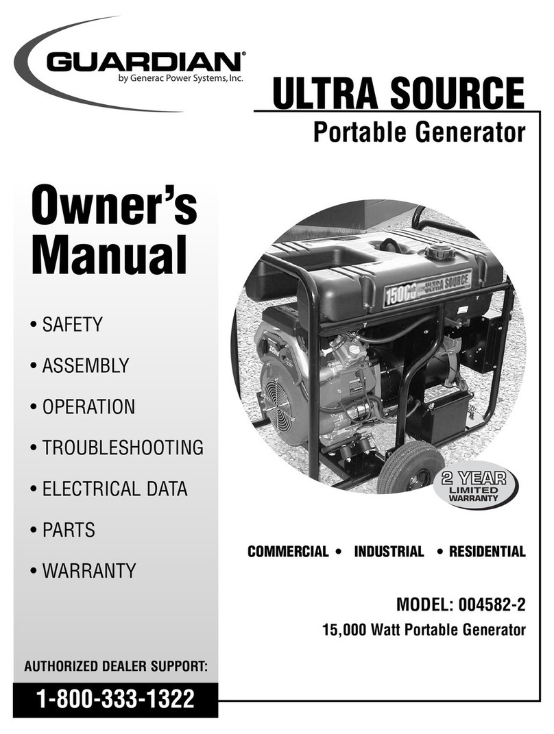 Guardian ULTRA SOURCE 004582-2 User manual