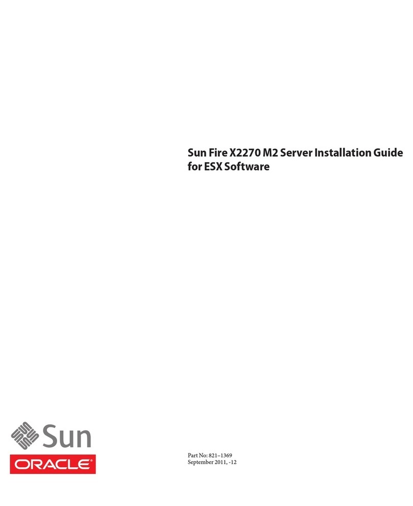 Oracle Sun Fire X2270 M2 User manual