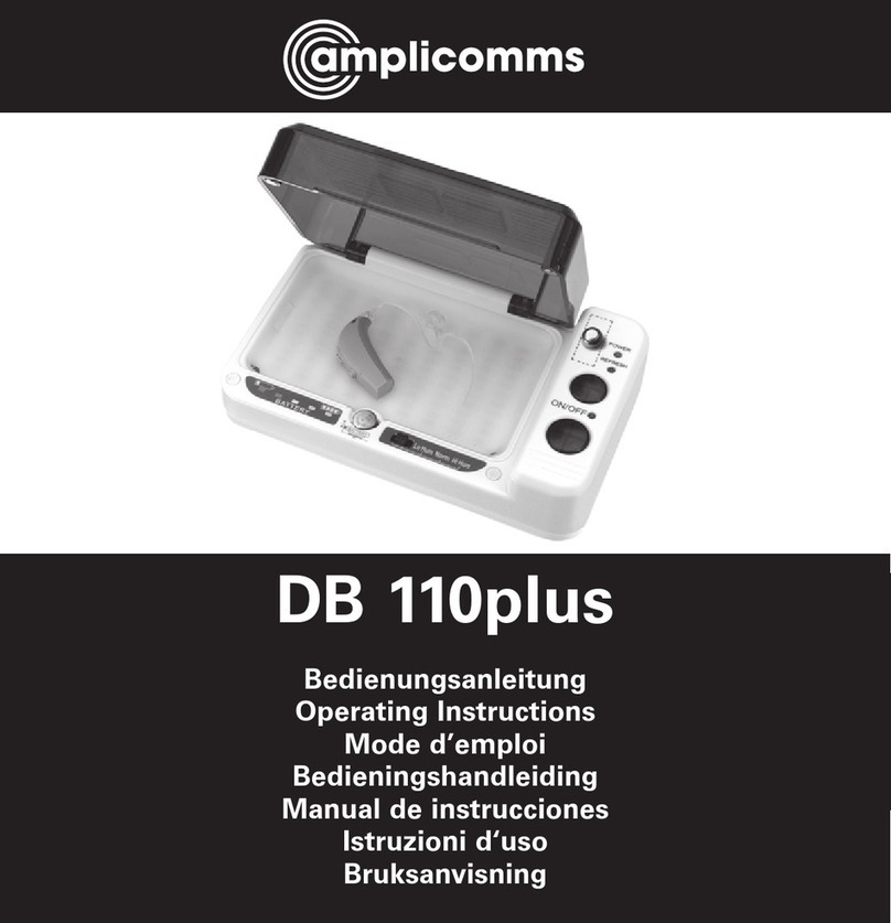 Amplicomms DB 110plus operating instructions