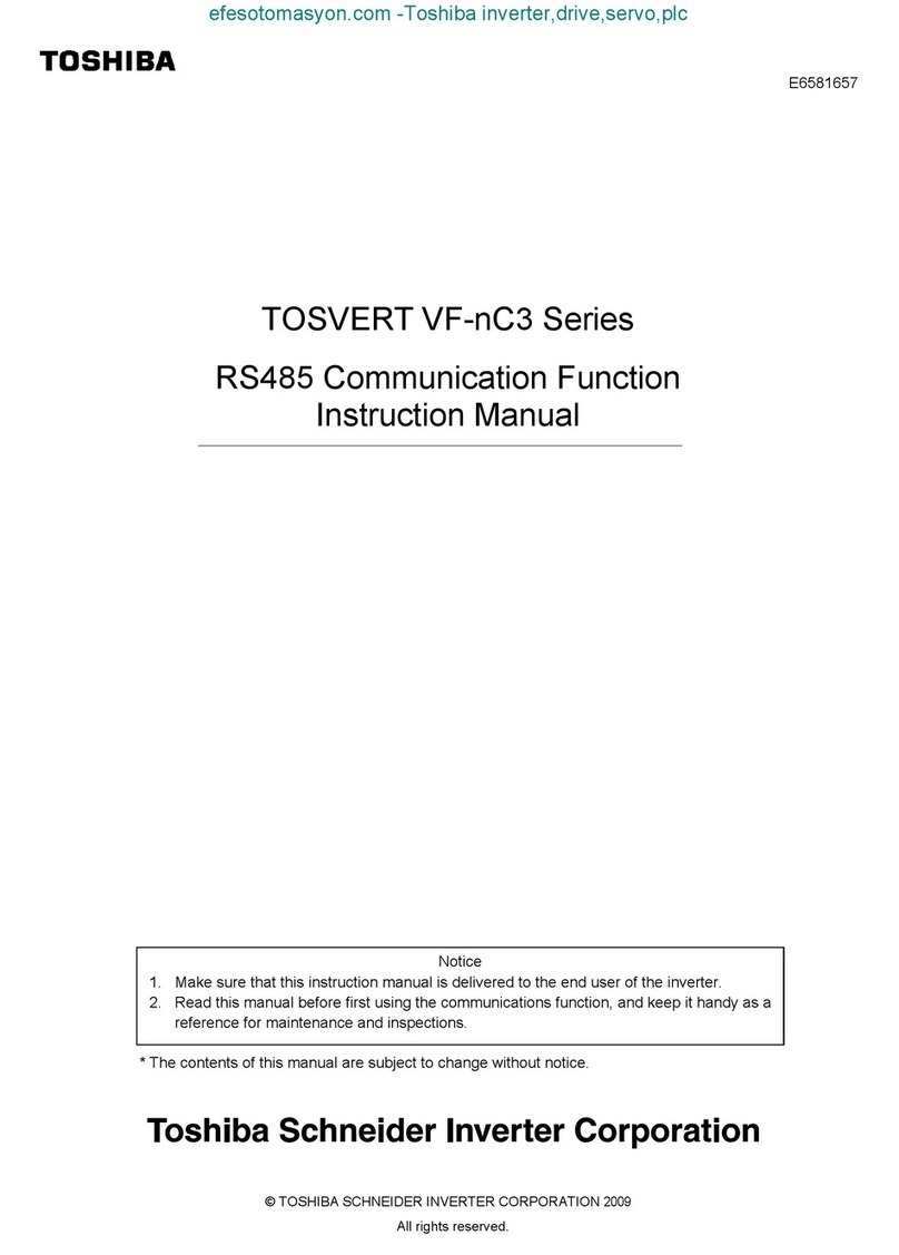 Toshiba TOSVERT VF-nC3 instruction manual
