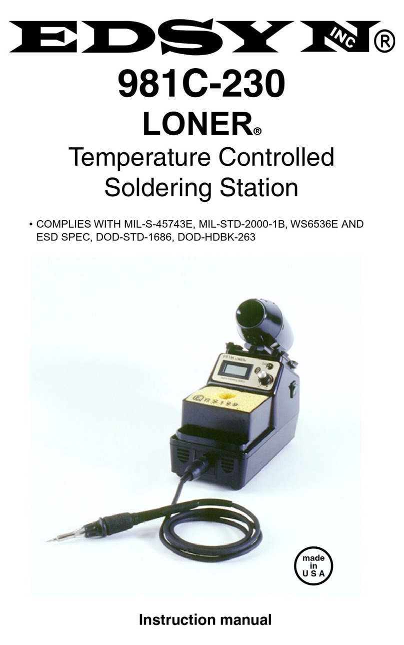 Edsyn 981C-230 instruction manual