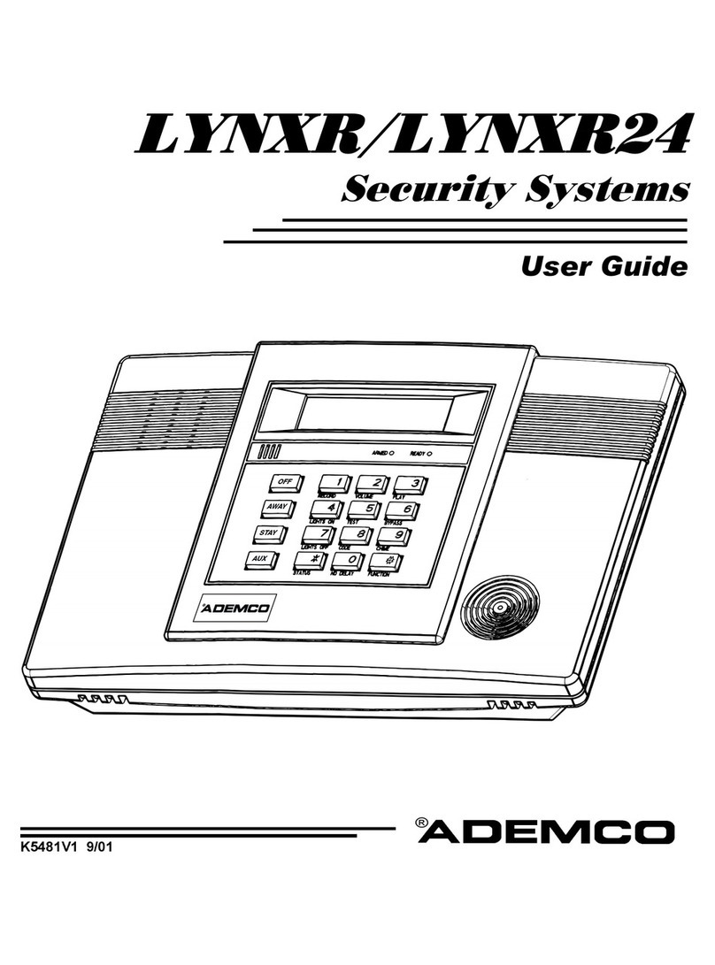 ADEMCO LYNXR24 User manual