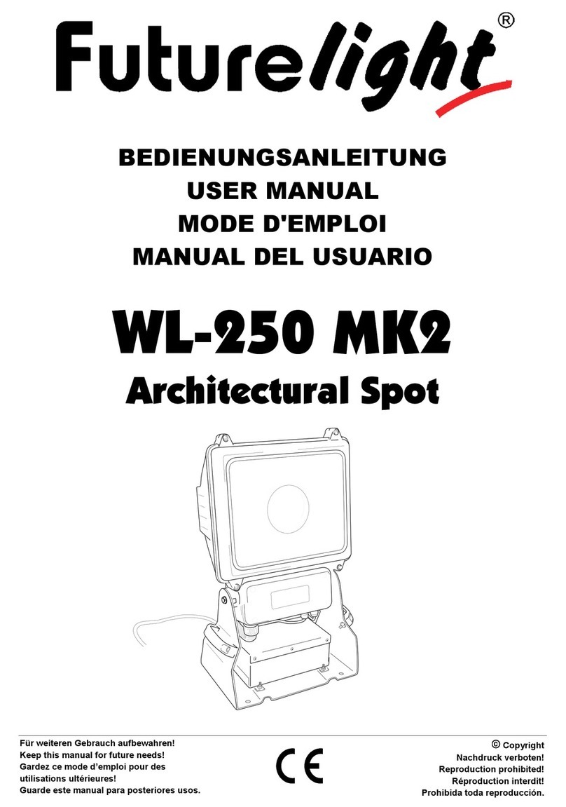 Future light WL-250 MK2 user manual Future light WL-250 MK2 user manual