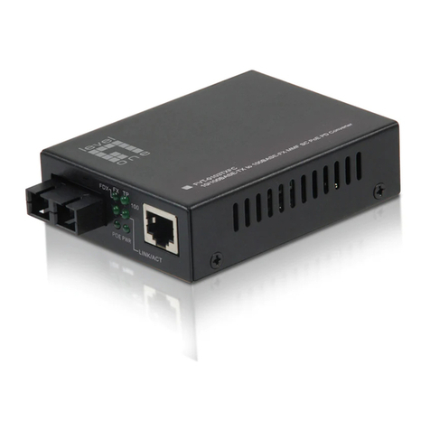 LevelOne FVT-0103TXFC user manual