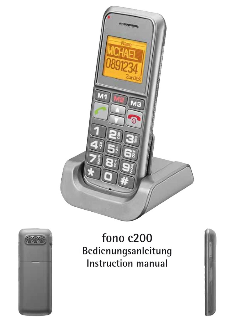 HAGENUK fono c200 User manual