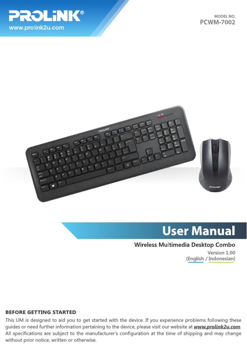 PROLiNK PCWM-7002 user manual