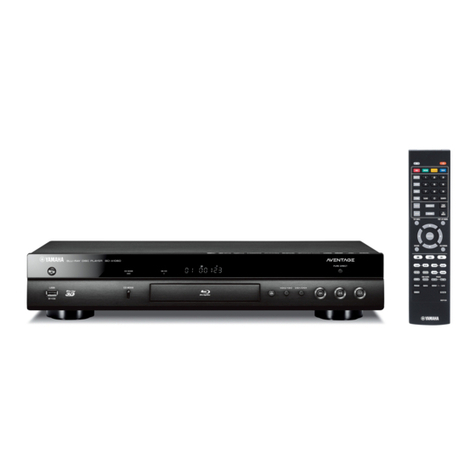 Yamaha AVENTAGE BD-A1060 User manual