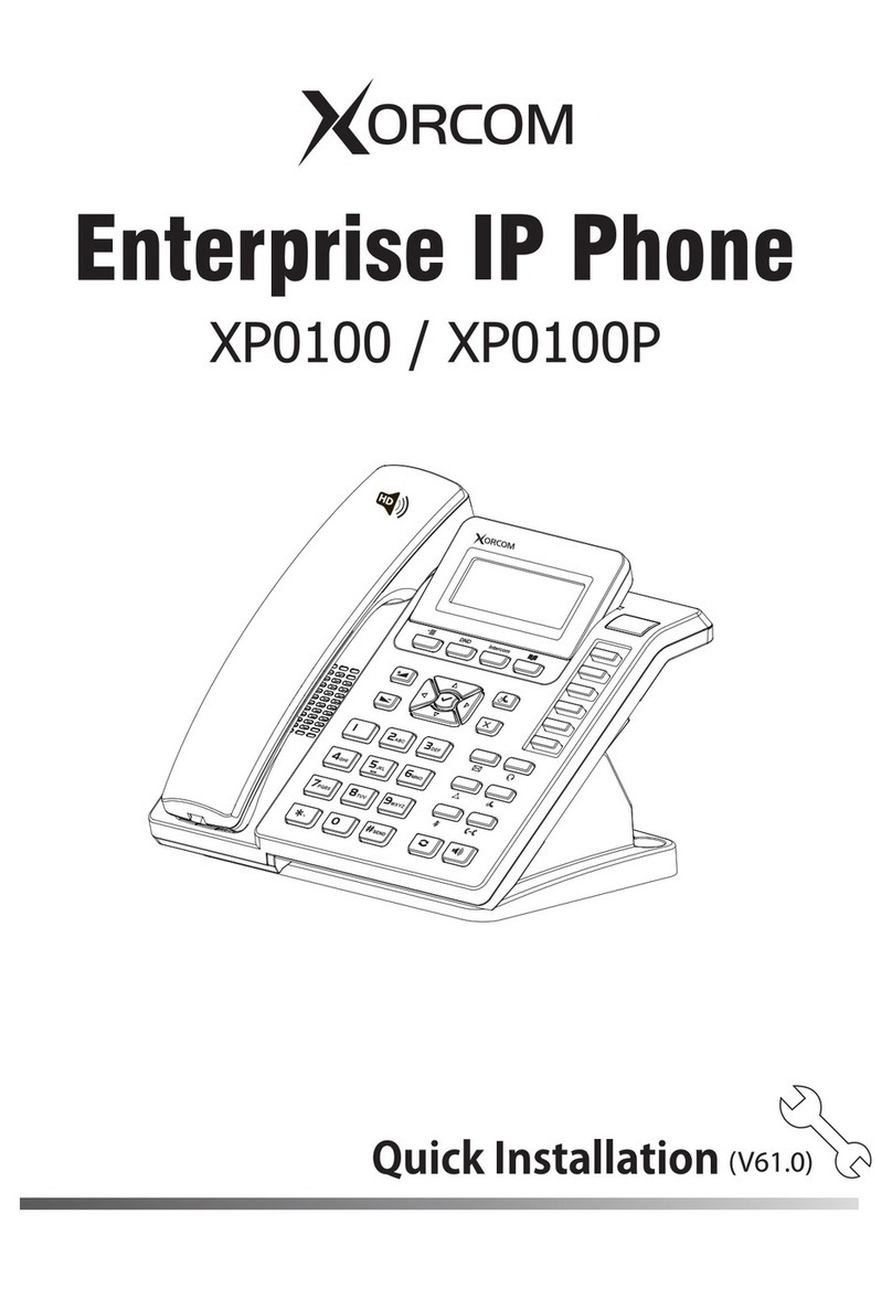 Xorcom XP0100 Original operating instructions