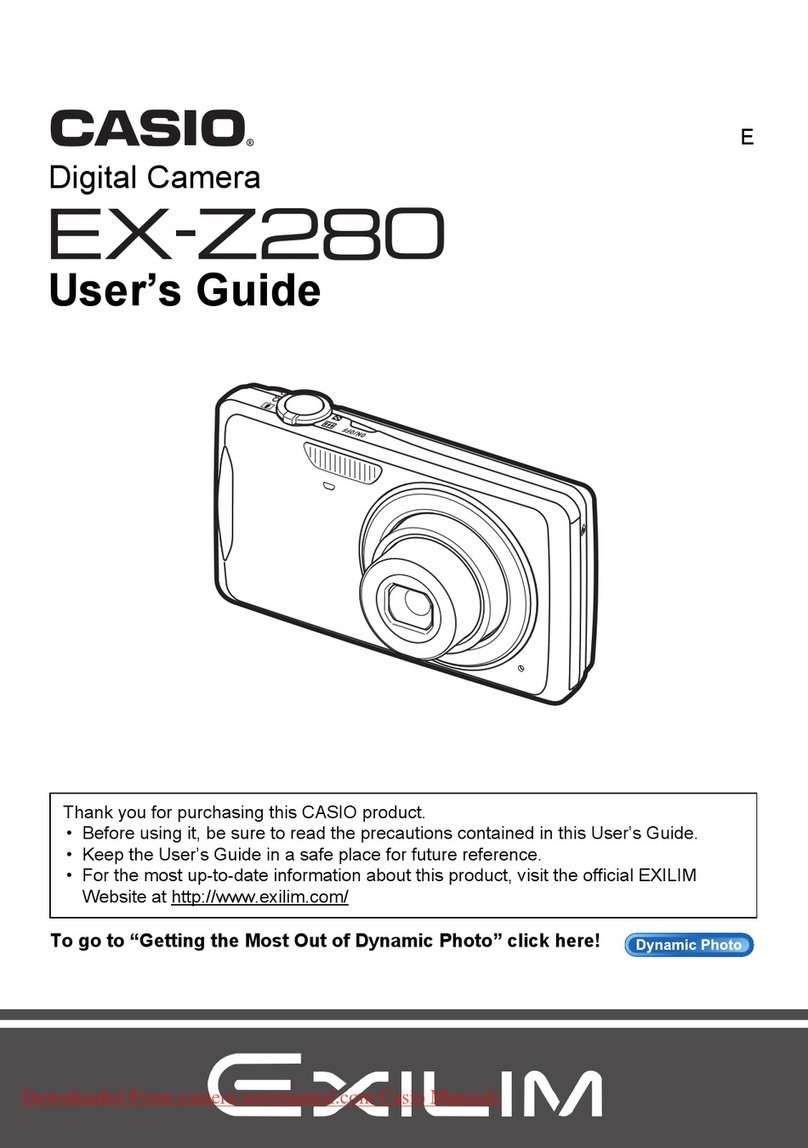 Casio ExilimEX-Z280 User manual