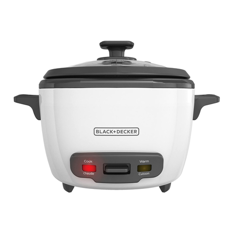 BLACK DECKER RC5280 use and care manual