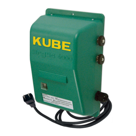 kube Argus 4000 Operating	 instruction