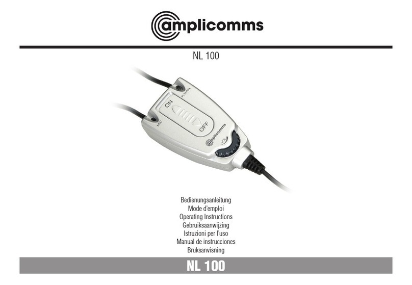 Amplicomms NL 100 User manual
