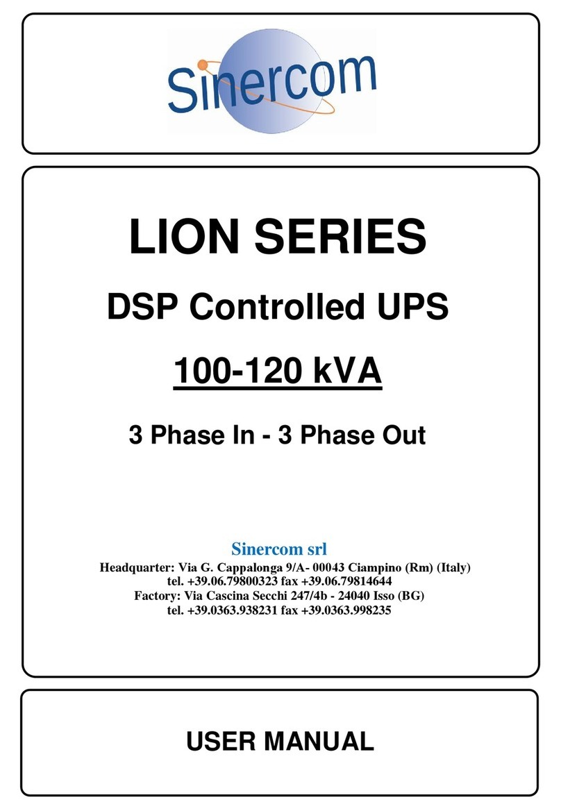 sinercom LION100K User manual