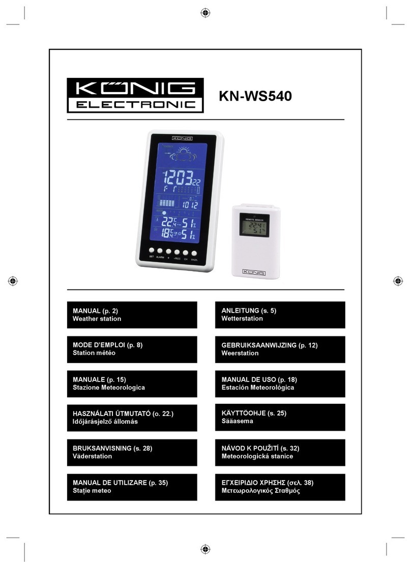 Konig KN-WS540 User manual
