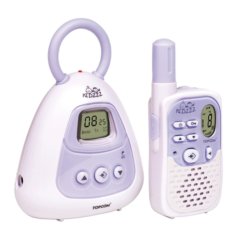 Topcom Babytalker PMR 1010 User manual