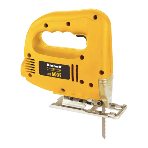 EINHELL BPS 600 E User manual EINHELL BPS 600 E User manual