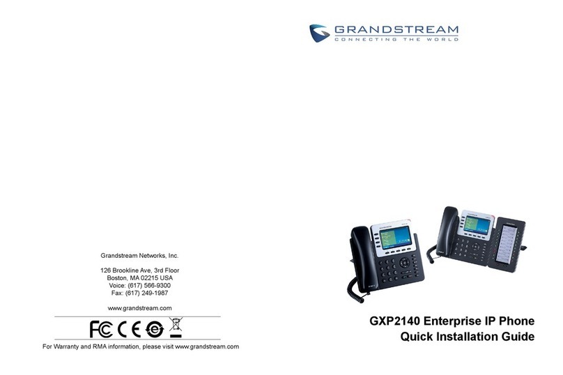 Grandstream Networks GXP2140 User manual