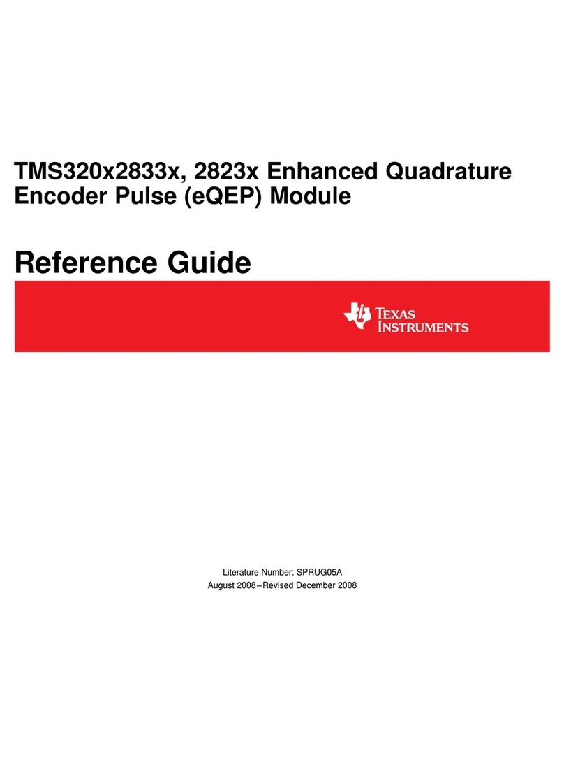 Texas TMS320x2833x reference guide