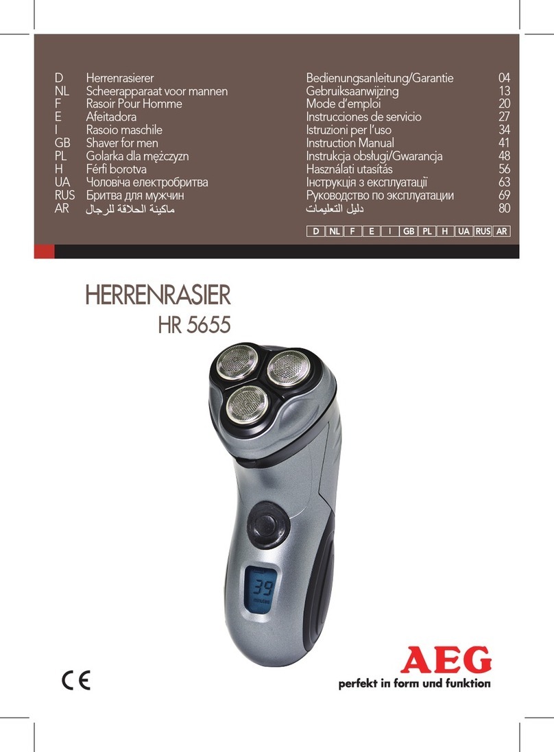 AEG HR 5655 instruction manual