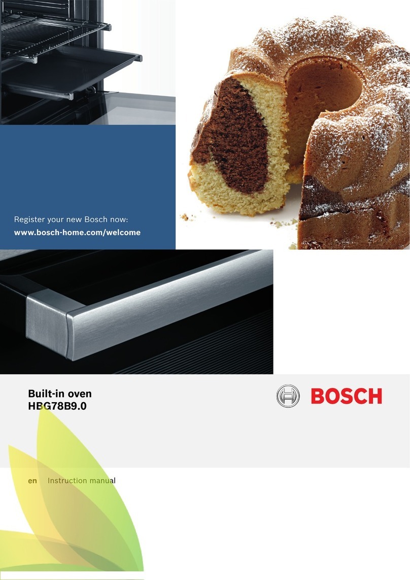 Bosch HBG78B9.0 User manual
