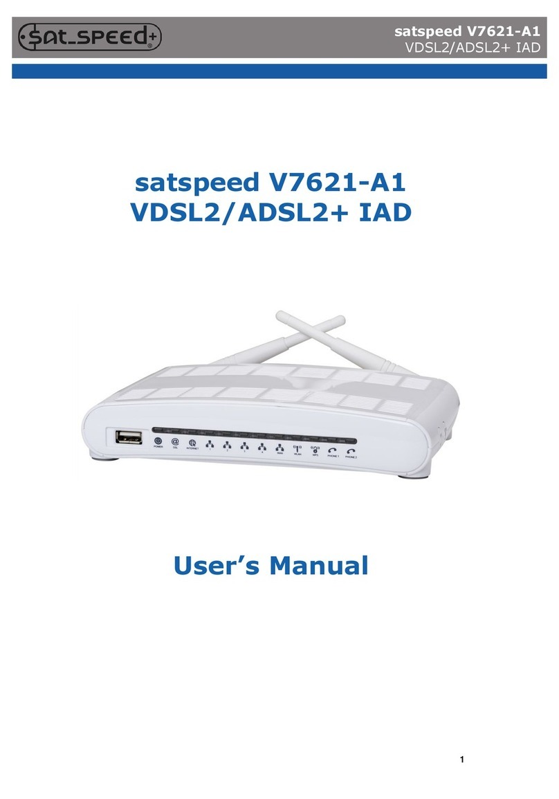 satspeed V7621-A1 user manual