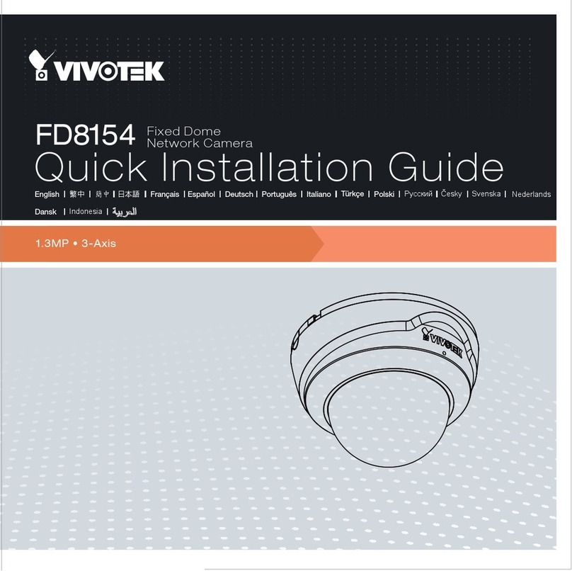 Vivotek FD8154 User manual