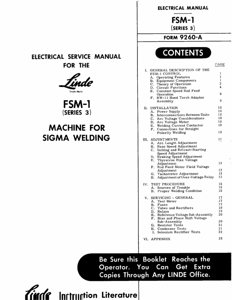 Linde FSM-1 Service manual