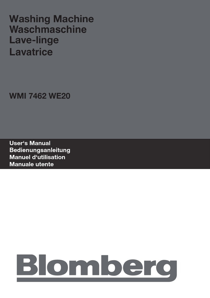 Blomberg WMI 7462 WE20 User manual