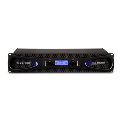 Crown DriveCore XLS 1002 User manual