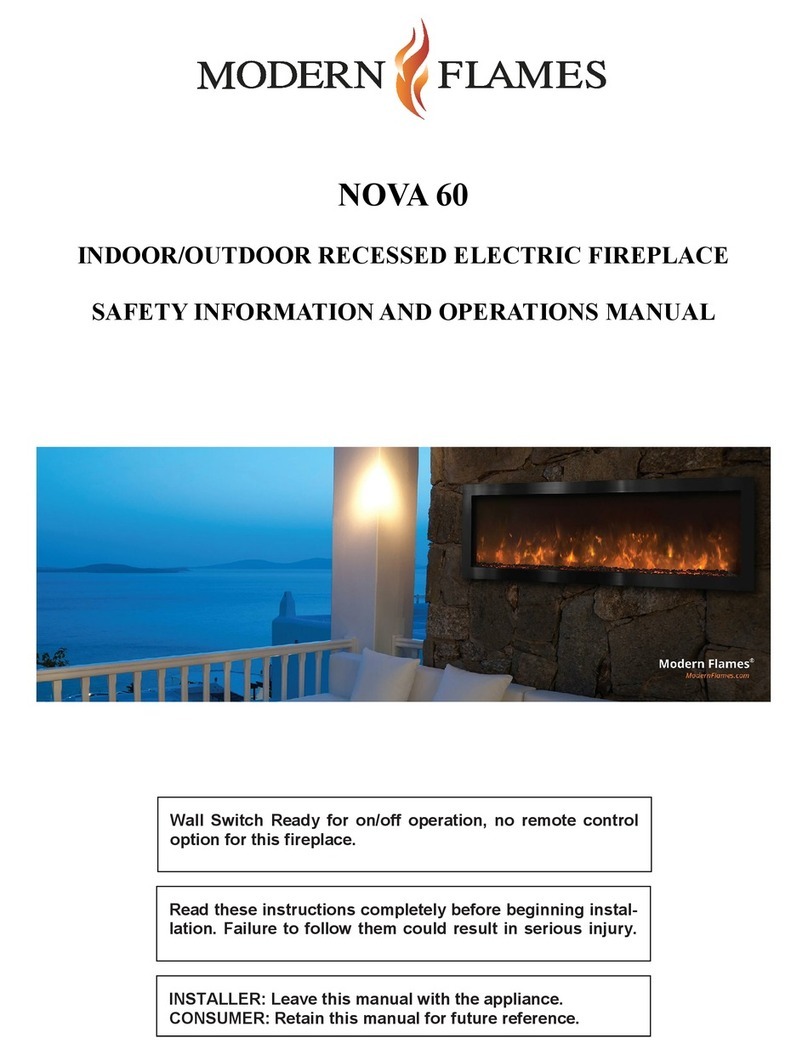 Modern Flames NOVA 60 Original instructions