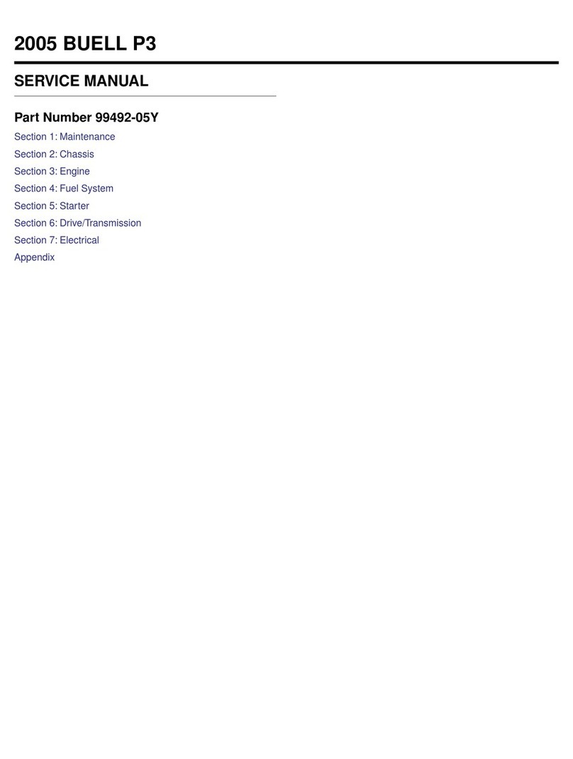 Buell 2005 P3 Service manual