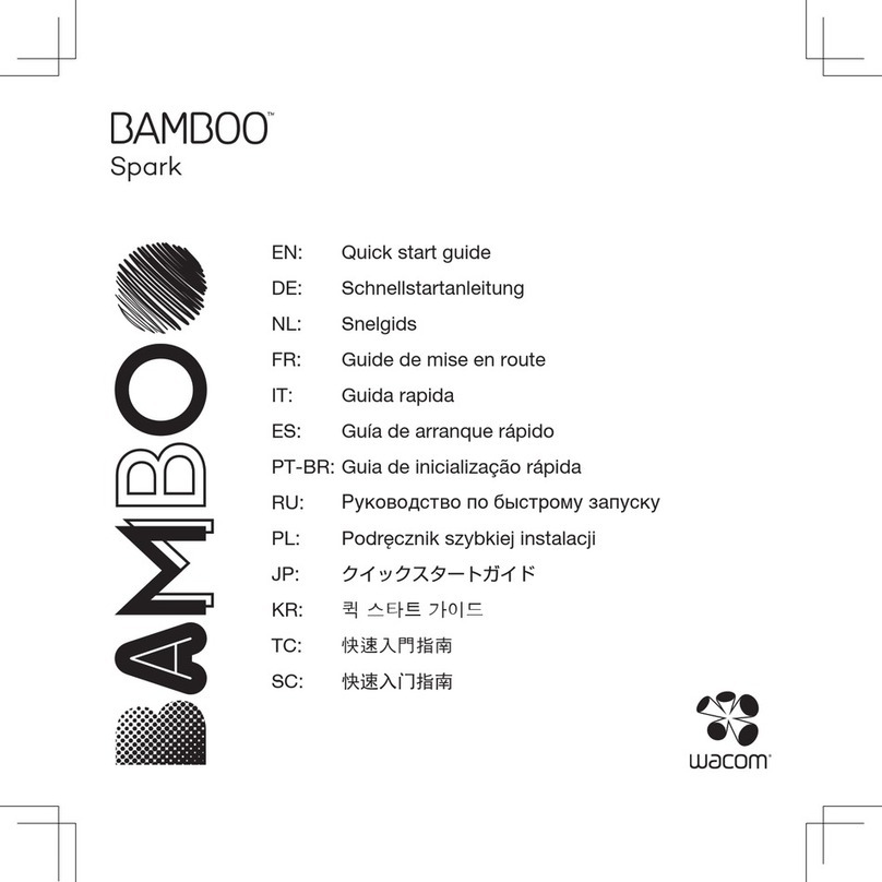 Wacom Bamboo Spark quick start guide