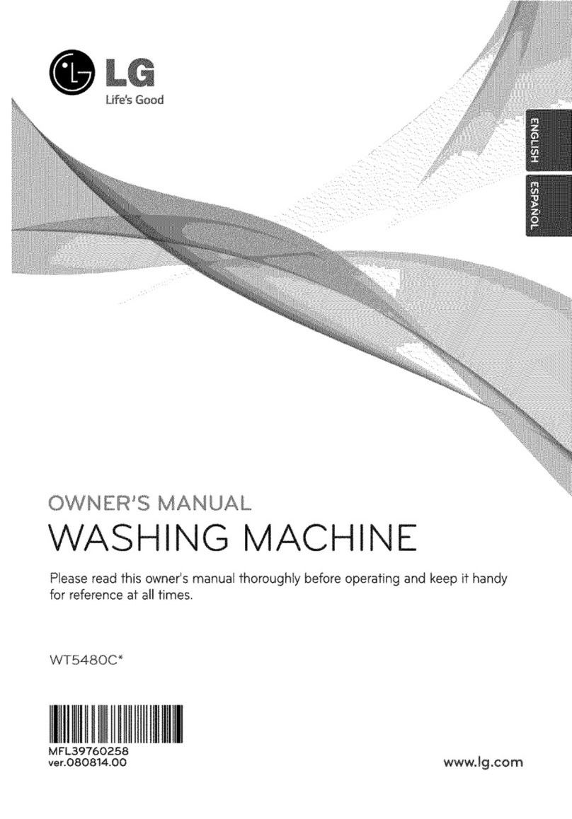 LG WT5480C User manual