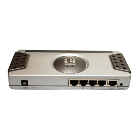 LevelOne FBR-1405TX User manual