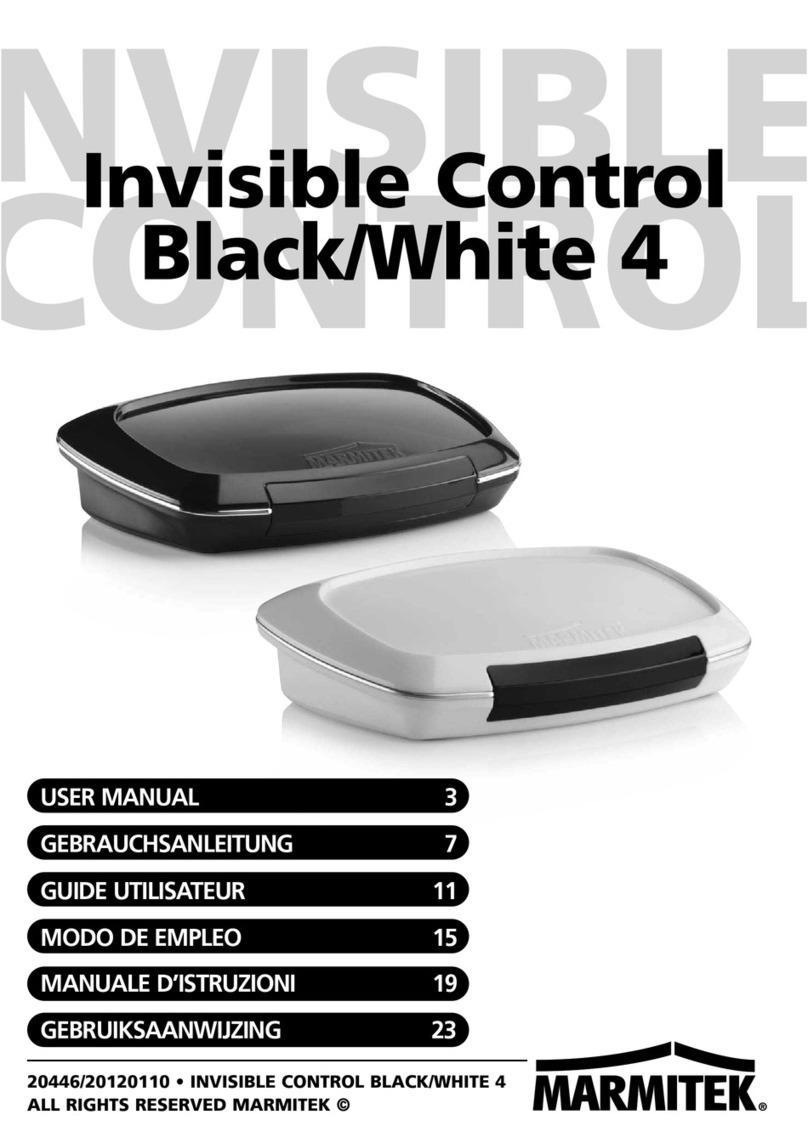 Marmitek Invisible Control Black4 User manual Marmitek Invisible Control Black4 User manual