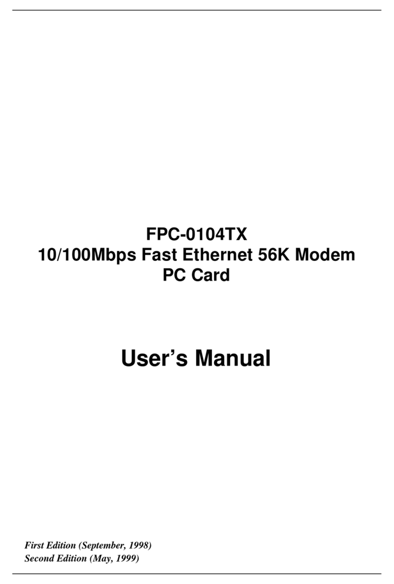 LevelOne FPC-0104TX user manual LevelOne FPC-0104TX user manual