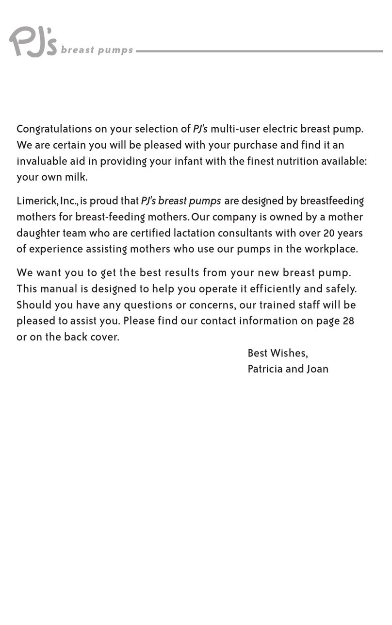 Limerick PJ's Comfort owner's manual