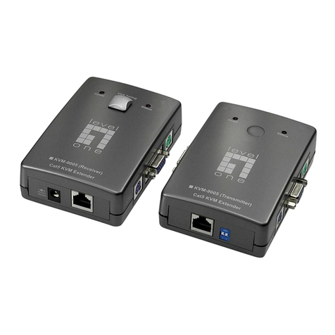 LevelOne KVM-9005 User manual