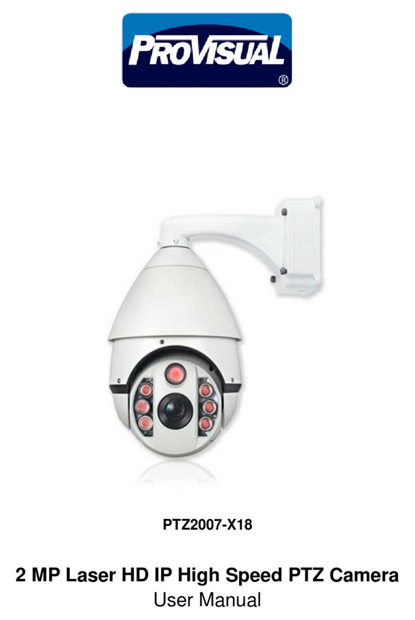 ProVisual PTZ2007-X18 User manual