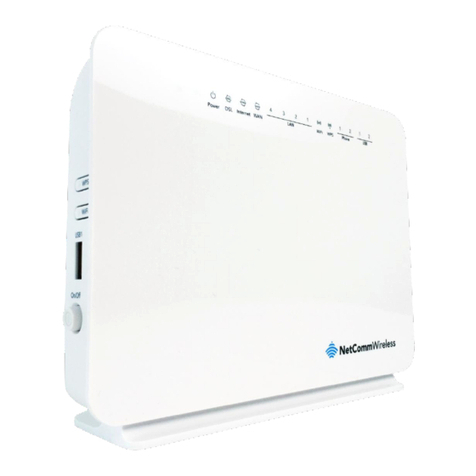 NetComm Wireless NF10WV User manual NetComm Wireless NF10WV User manual