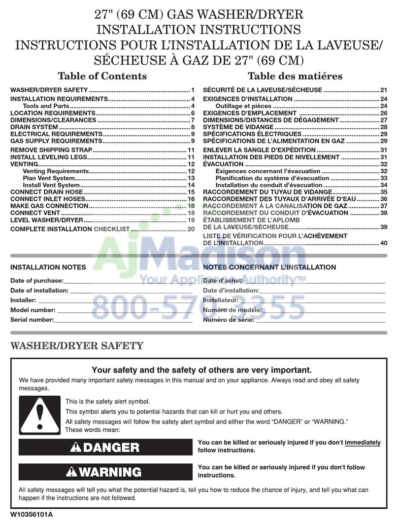 Whirlpool W10356101A installation instructions