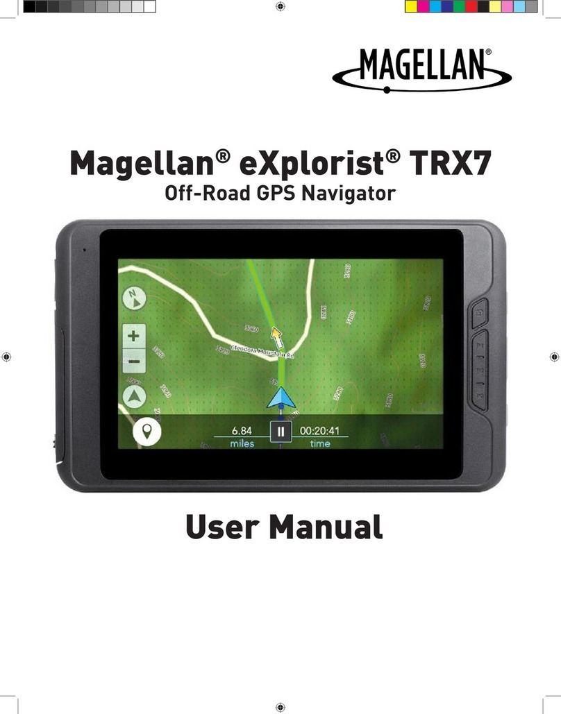 Magellan eXplorist TRX7 User manual