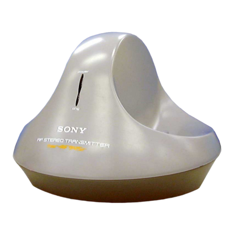 Sony TMR-RF915R Building instructions