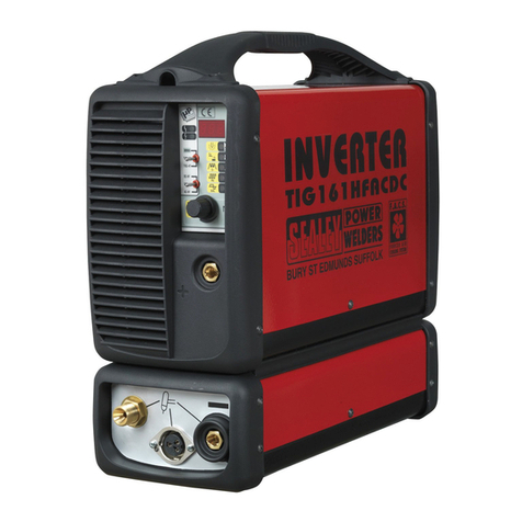 Sealey TIG161HFACDC instructions