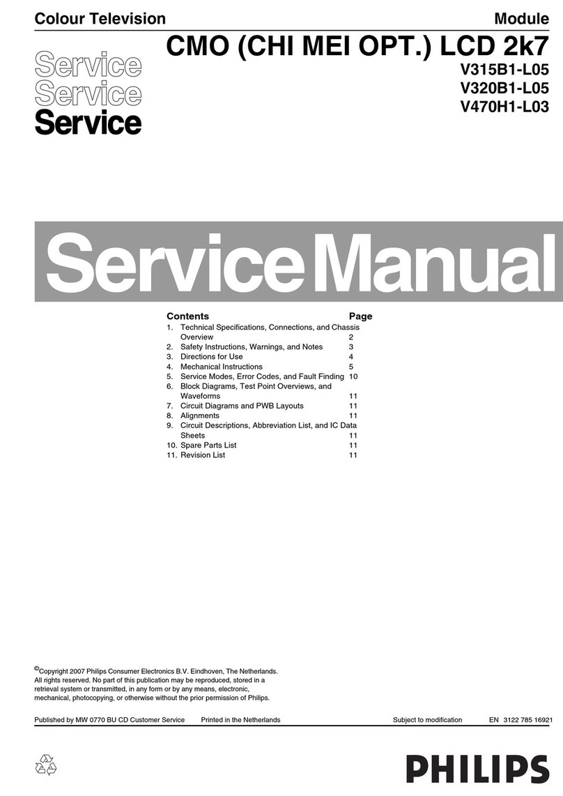 Philips V315B1-L05 Instruction manual
