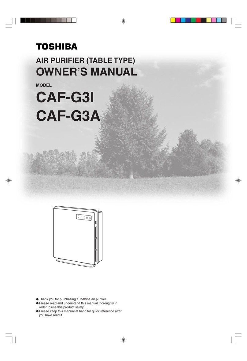 Toshiba CAF-G3I owner's manual