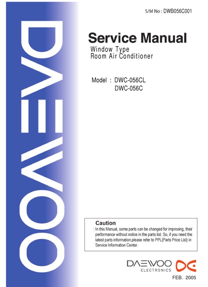 Daewoo DWC-056CL Building instructions