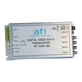 AFi MT-946C-SL instruction manual