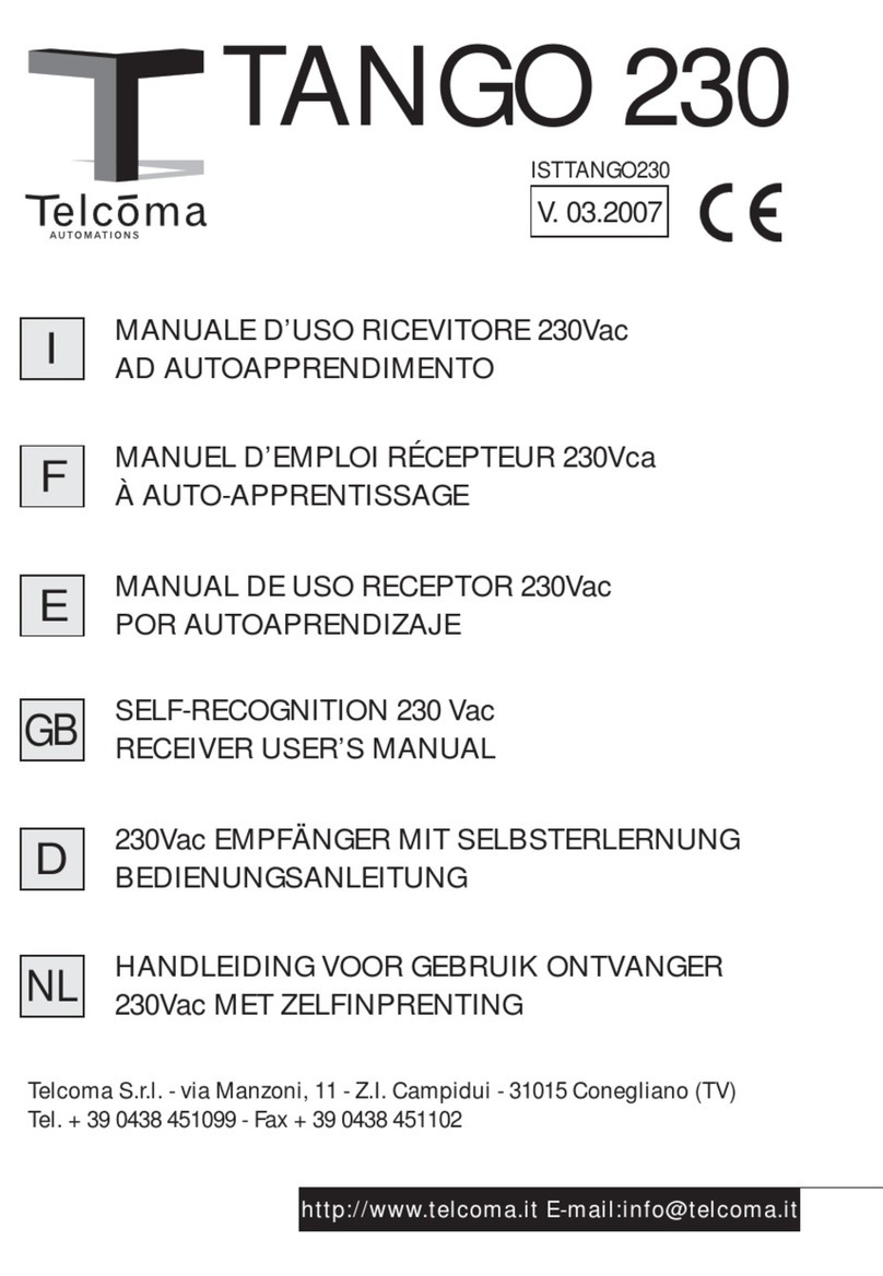 Telcoma TANGO R2 230 user manual